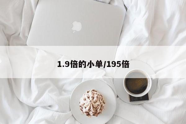 1.9倍的小单/195倍