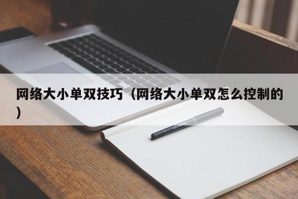 网络大小单双技巧(网络大小单双怎么控制的)