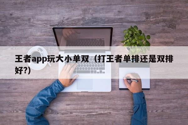 王者app玩大小单双(打王者单排还是双排好?)